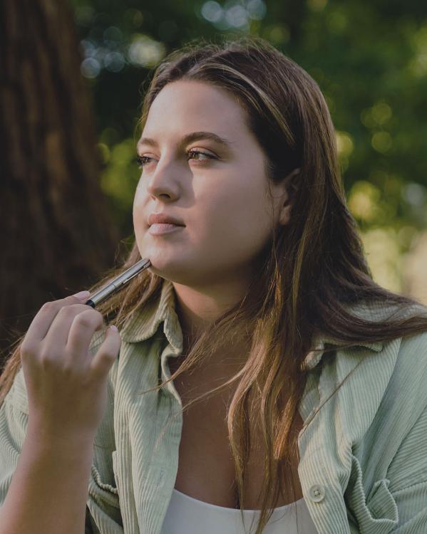 iemand aan het nadenken