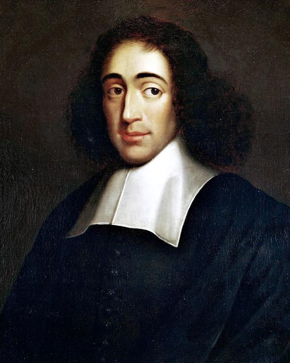 Een portret van Baruch Spinoza