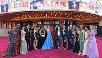 Taylor Swift bij de filmpremière van haar film 