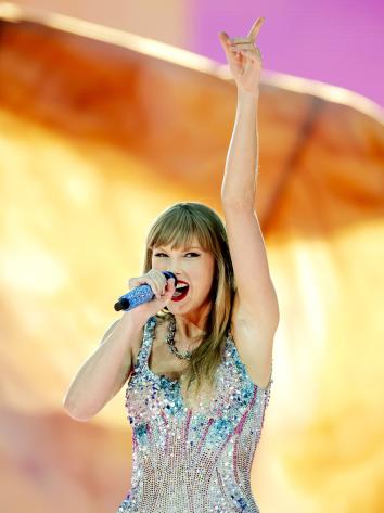 Taylor Swift tijdens de Eras Tour