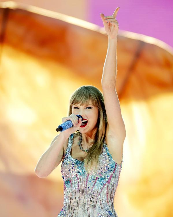 Taylor Swift tijdens de Eras Tour
