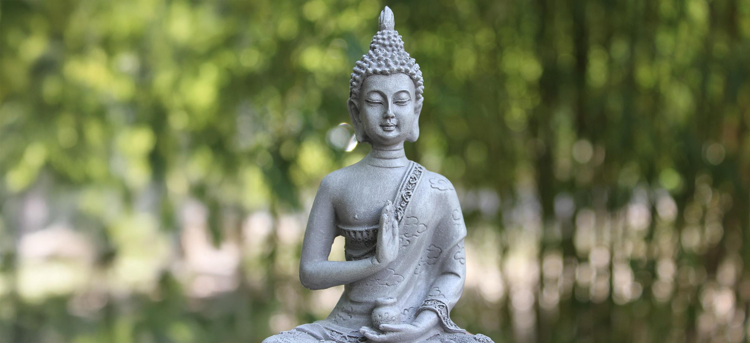 een beeld van Boeddha