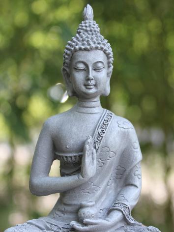 een beeld van Boeddha