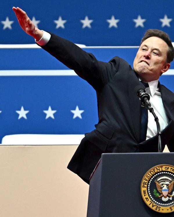 Elon Musk wordt ervan beschuldigd een Hitlergroet uit te brengen tijdens de inauguratie van Donald Trump.