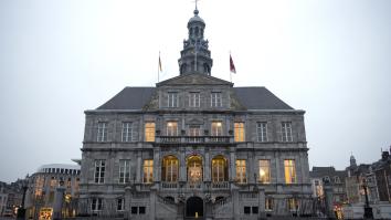 Het historische gemeentehuis in Maastricht 