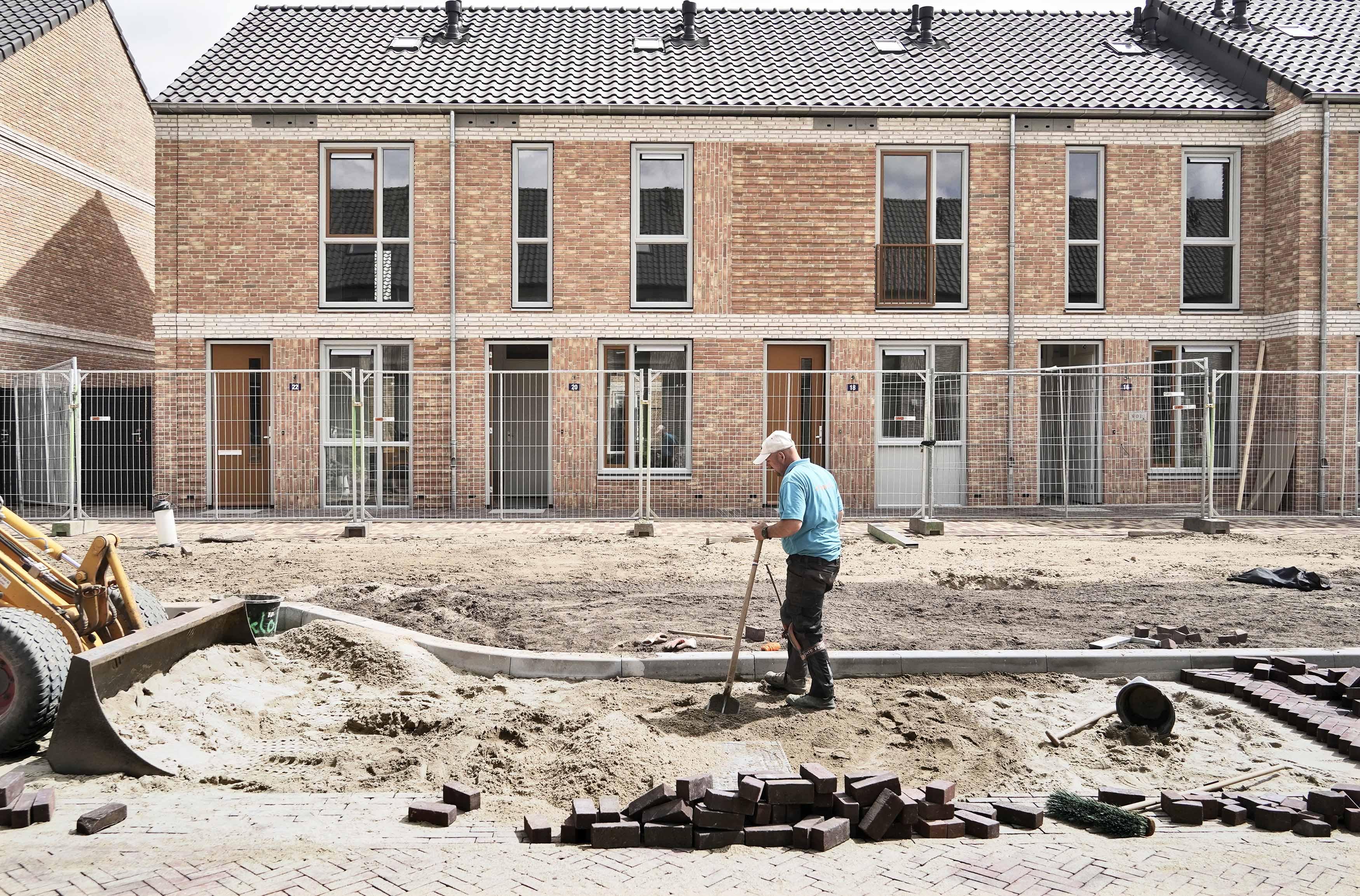 Sociale huurwoningen bijna klaar voor oplevering