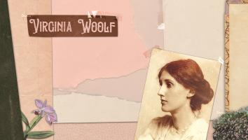 Een portretfoto van Virginia Woolf.