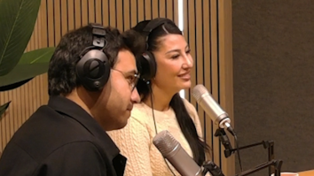 Aan tafel zitten FunX-presentatrice Mahi Khalesi, Net in Nederland-redacteur Yaghoub Sharhani, rechtsfilosoof Shermin Amiri en regisseur Sam Yazdanpanna.