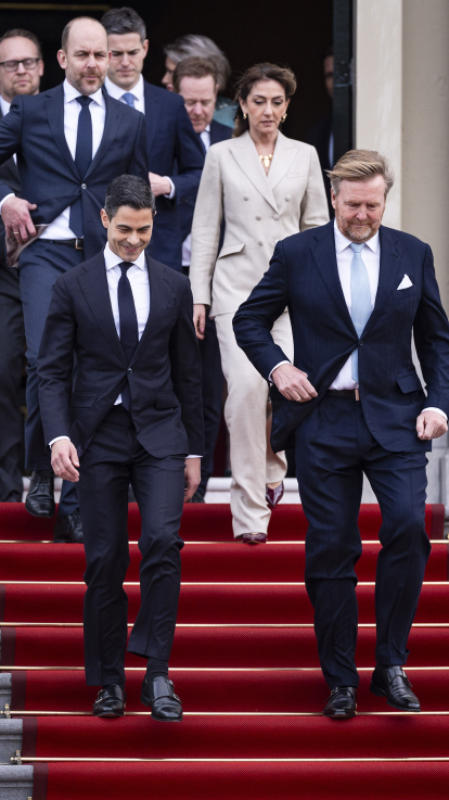 De nieuwe minster prisident  