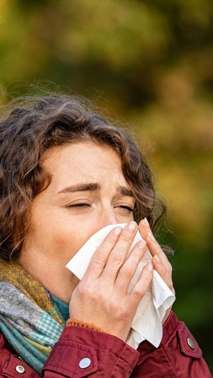 Virus verspreid via de lucht