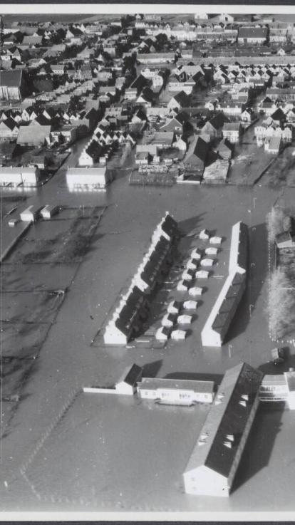 Nederland onderwater vroeger