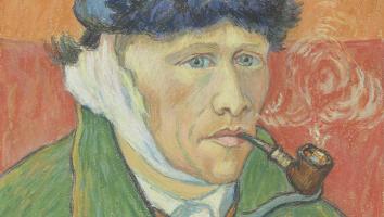 schilderij man met pijp