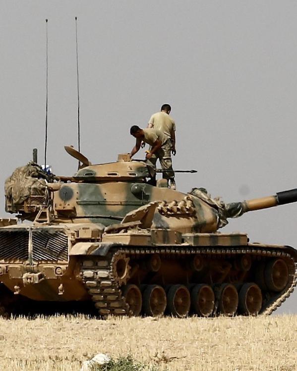 Turken nemen Jarablus in