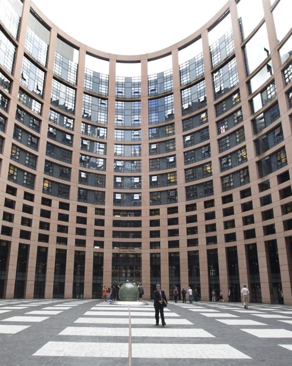 Europees Parlement in Straatsburg