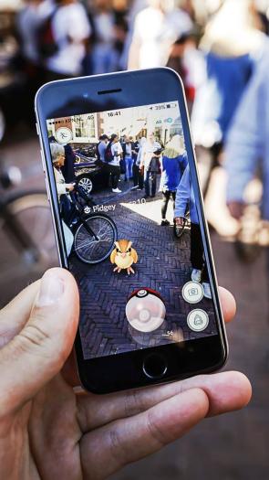 Smartphone laat Pokémon tot leven komen