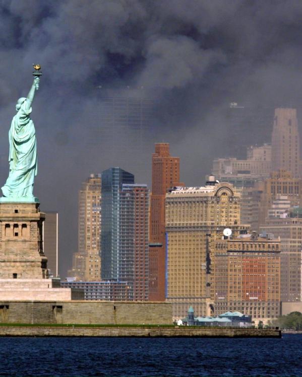 New York in de rook van de aanslagen