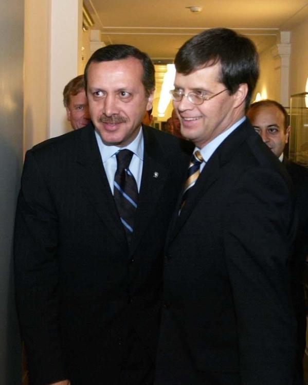 Erdogan en Balkenende