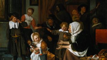 Het Sint-Nicolaasfeest van Jan Steen