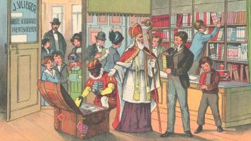 Sinterklaas en Zwarte Piet in het prentenboek van Jan Schenkman