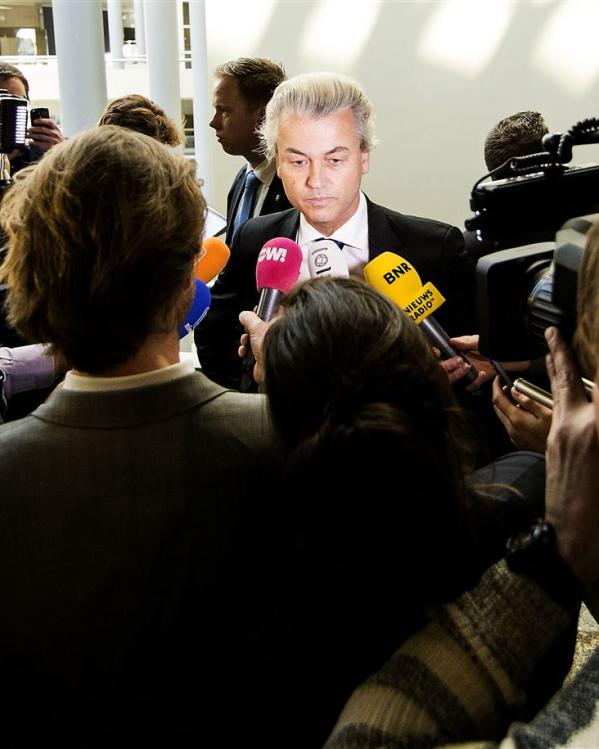 Geert Wilders proces pers