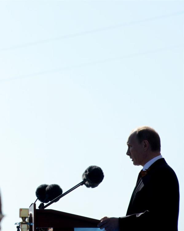 poetin bij het kremlin