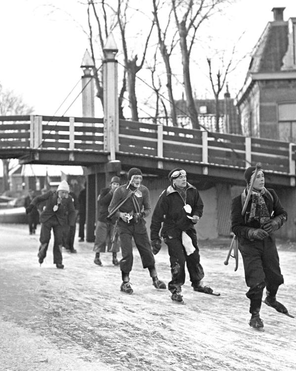Elfstedentocht Hindeloopen brug bruggetje